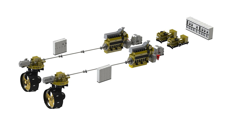 thruster fuel first cat marine hybrid thruster delivers more power using thruster fuel first cat marine hybrid thruster delivers more power using