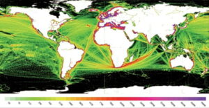 Third IMO GHG Study: Verteilung der globalen CO2-Emissionen in der Seeschifffahrt (2012).