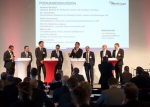 Podiumsdiskussion der Logistik-Initiative Hamburg.