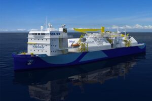 Das neue Nauticor LNG-Bunkerschiff. © Nauticor